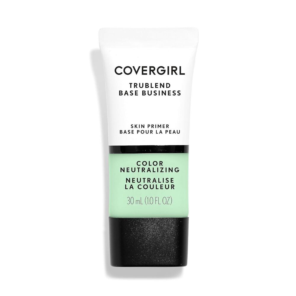 Covergirl TruBlend Base Business Skin Primer ~ Color Neutralizing  (Green) 1 Oz